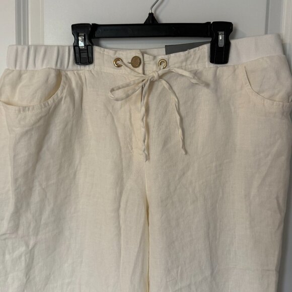 JM collection linen pants - Picture 2 of 7